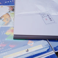 A4 Inkjet Business Card Paper, Matte Double-Sided Inkjet Printing White Cardstock, 50 Sheets