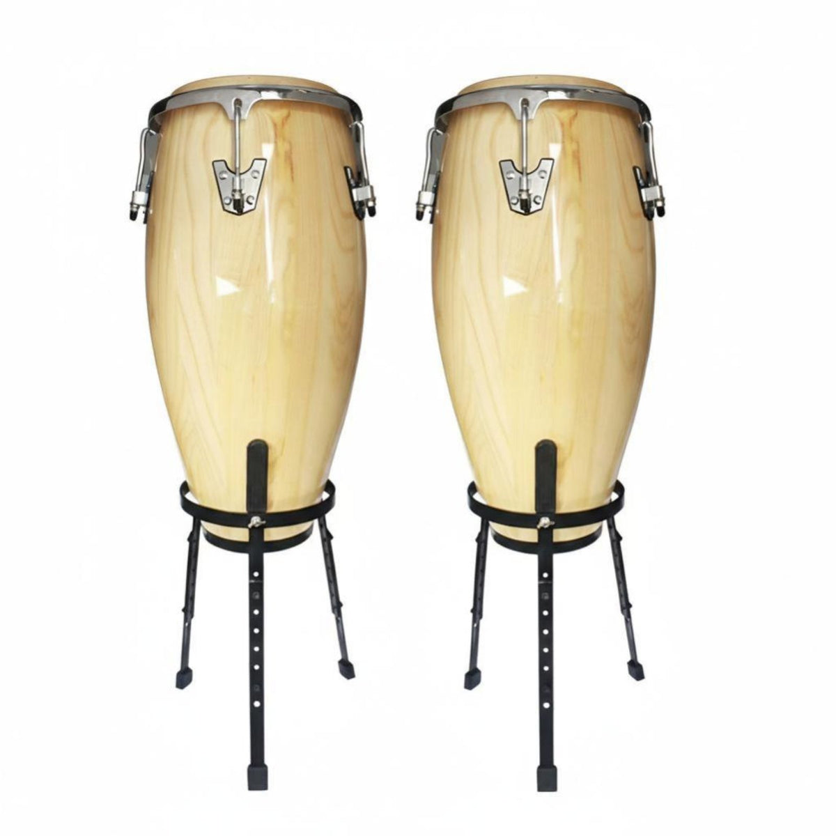 Conga Drum, Buffalo Skin, Multi-Color, Sturdy Wood, Latin Percussion