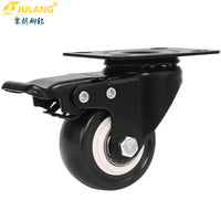 Heavy Duty Nylon Rubber Swivel Caster Wheels for Industrial Equipment