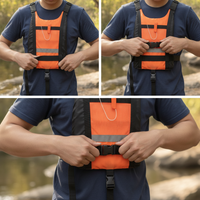Adult Professional Buoyancy Aid Vest for Kayaking Paddleboarding Rafting Surfing