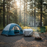 Generator Cover with Elastic Drawstring Waterproof Generator Cover with Drawstring Elasticized for Homeowners, Campers, Patio, Garage, Camping