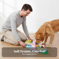 Dog Snuffle Mat Slows Down Eating Pet Snuffle Mat Brain Game for Indoor