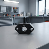 Forced-Induction Tap Aluminum Alloy Vacuum Adapter Vacuum Adaptor with Screws Black Boost Tap Fitting Machined for Tuner