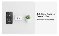 Mini Smart Socket Small Design Mini Smart Plug Voice Activated Plug Easy Setup Distance Control Outlet No Hub Required for Home