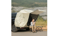 Bugunrestricted Ventilation SUV Rear Tent Sunshade Portable Folding Car Rear Tent Vehicle Awning Mesh Screening