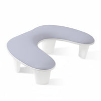 Curved Nail Arm Rest Ergonomic Design Manicure Hand Rest Stand Space Saving Wrist Support Cushion for Manicurists