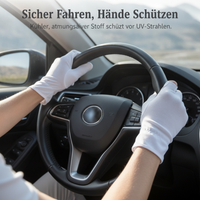 Breathable UV Protection Sunscreen Gloves for Driving and Outdoor Activities