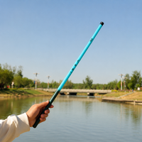 Carp Fishing Rod Portable Telescopic 4 Section 65cm Collapsed Fiberglass Stream