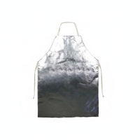 Molten Splash Protection Aluminized Heat Apron Anti Scald Flame Retardant Apron Long-Lasting Workwear Lightweight for Workers Women, Smelting, Cooking