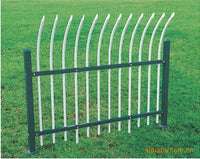 Galvanized Steel Guardrail with Electrostatic Spray Coating