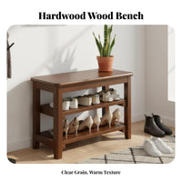 Multi-Functional paddinged Shoe Organizer Multifunctional Design Entryway Bench High Load Capacity Storage Stool Sturdy Frame for Apartment Dwellers, Families, property owners, Foyer, Mudroom, Hallway, Bedroom
