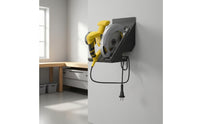 Space-Saving Circular Saw Holder Heavy-Duty Circular Saw Wall Mount Compact Long-Lasting for Woodworkers, DIYers, Workshop, Garage