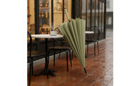 Auto Open and Close Automatic Umbrella Classic Straight Umbrella Windproof Reinforced for Daily Commute, Office