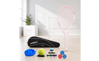 Wrapped Handle Training Tennis Racket Grip Tape Tennis Practice Racket Carry Bag Included Optimal Hitting Zone Practice