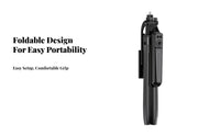 Multi-Functional Design Extendable Selfie Stick Tripod Wide Compatibility Selfie Stick Tripod 360° Rotation for Travelers, Vloggers, Outdoor