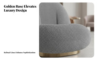 luxuriously soft Texture CumulusShaped Ottoman sophisticated aesthetic Upholstered Stool Comfortable Cushioning accentuated Chair Artistic for Young Adults, Interior Decorators, Homeowners, Living Room, Lounge Area, study alcove, Entryway