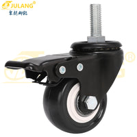 Heavy Duty Nylon Rubber Swivel Caster Wheels for Industrial Equipment