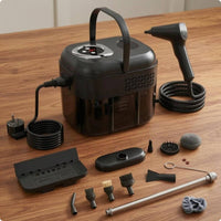 Handheld Steam Cleaning Appliance Flexible Hose High-Pressure Steam Cleaning Appliance Built-in Handle