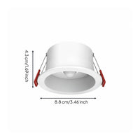 Motion Motion-Activated Downlight 6W Anti-Glare Downlight Clip Spring Fasteners