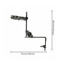 Cowbell Holder Bracket Adjustable Cymbal Arm Extension Universal Compatibility Cymbal Mount Extension for Stage Performance