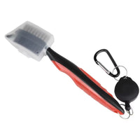 Long-Lasting Golf Club Brush with Retractable Cord Lightweight Golf Club Cleaning Brush Ergonomic Sturdy for Golfers