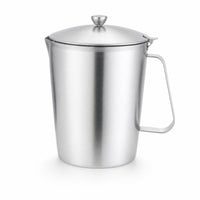 Measuring Cup with Lid Graduated Measuring Cup with Handle Easy-to use Vessel for Cafes
