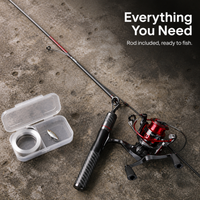 Ultralight Solid Tip Lure Fishing Rod for Micro Bait Casting
