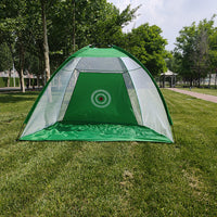 Golf Chipping Net with Practice Mat and Balls for Outdoor Indoor Training