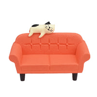 Zakka Japanese Style Miniature Cat Sofa Figurine Ornament