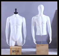 Half Body Male Mannequin for Window Display