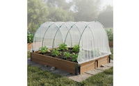 Garden Net Frame Set Long-Lasting Fiberglass Garden Hoops Heavy-Duty