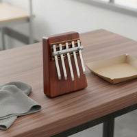 5-Note Thumb Piano Educational Smooth Finish Handheld Finger Piano for Beginners, Kids, Travel