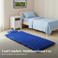 Water-Filled Cooling Mattress Waterproof Self-Cooling Mattress Pad No Electricity Needed Summer Sleeping Pad for Students, Seniors, Dormitory, Sofa
