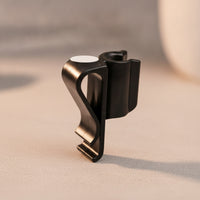 5 Pieces Clamp-Style Golf Bag Fasten-on Holder Compact Golf Bag Clip Slimline Long-Lasting for Golfers