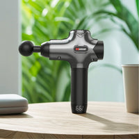 Cordless Massage with LCD Display Rechargeable Handheld Massager Portable for Athletes