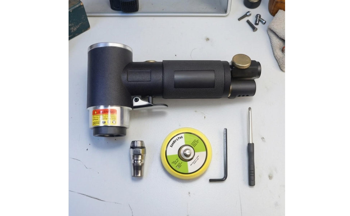 Pneumatic Sander Handheld Air Sander Lightweight Sanding Machine for Coating Application Prep