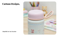 Keeps Hot & Cold Mini Insulated Bottle Reusable Mini Thermal Bottle Leak-Proof for Students, Travelers, Everyday Carry, Commute, Outdoor