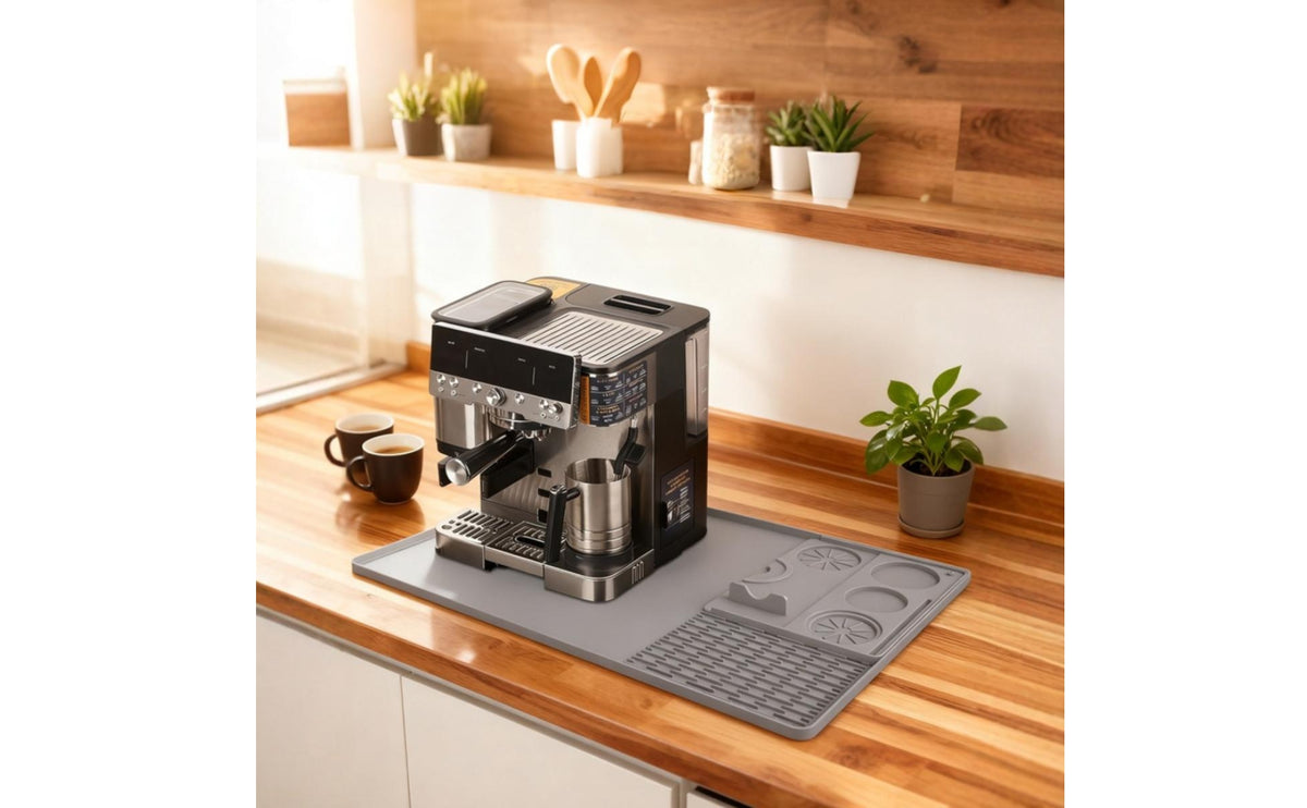 Thick Silicone Coffee Machine Mat for Bar Counter