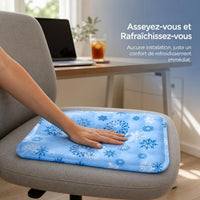 Cooling Gel Seat Cushion for Office Chairs and Students, Breathable Ice Pad for Summer