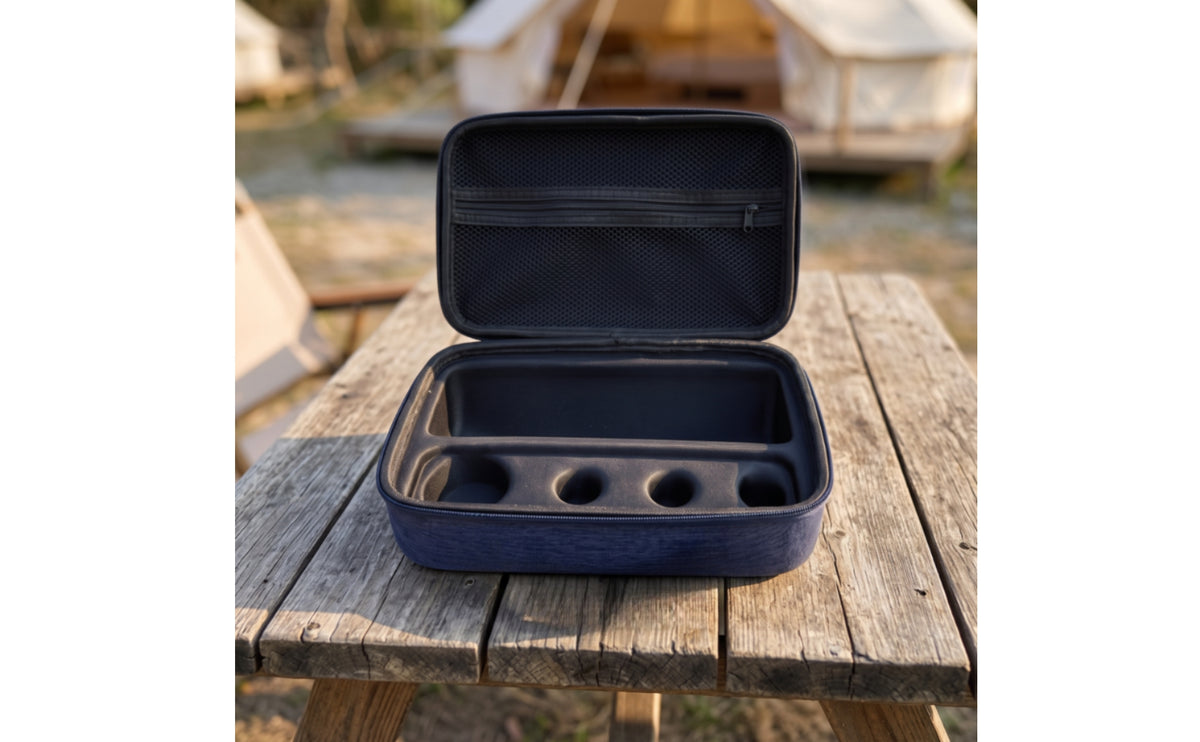 Portable Coffee Machine Carry Bag Compact Coffee Machine Bag Travel-Friendly Organizer Pouch Zippered for Travelers, Campers, Road Trips, Camping