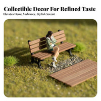 1:64 Scale Diorama Figure High Detail 1:64 Scale Miniature Person Dynamic Poses Miniature Figure Figurine for Hobbyists, Collectors