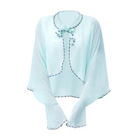Women's Summer Chiffon Sun Protection Shawl for Driving and Outdoor Cycling