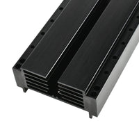 Aluminum Heatsink for Amplifier, CNC Machined Electronic Heat Sink Profile