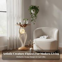 Woodland Creature Accent Lamp Original Designer Piece Home Furniture