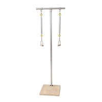 Standing Exercise Rack Metal Frame Spring Resistance Rack Stretching for Home Flexibility Training