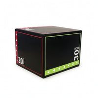 3-in-1 Foam Plyo Box High-Density Plyo Box Firm Stable for Fitness Enthusiasts, Athletes, Home Gym, Functional Fitness