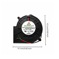 High Quality 9733 Turbine Blower Fan Low Noise Centrifugal Exhaust Fan