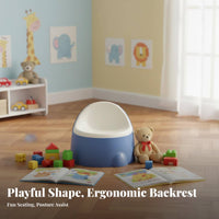 Anti-Slip Feet Low Plastic Chair with Backrest Sturdy Construction children's Furniture adaptable young child Seat Lightweight for young children, Kids, Parents, Bathroom, Entryway, Playroom, Bedroom