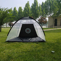 Golf Chipping Net with Practice Mat and Balls for Outdoor Indoor Training