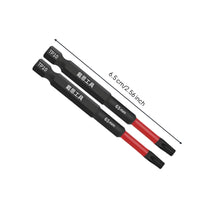 8 Pieces Hardened Core Hollow Star Drive Driver Bit Shock-Resistant Ready Tool Accessory CNC Machined